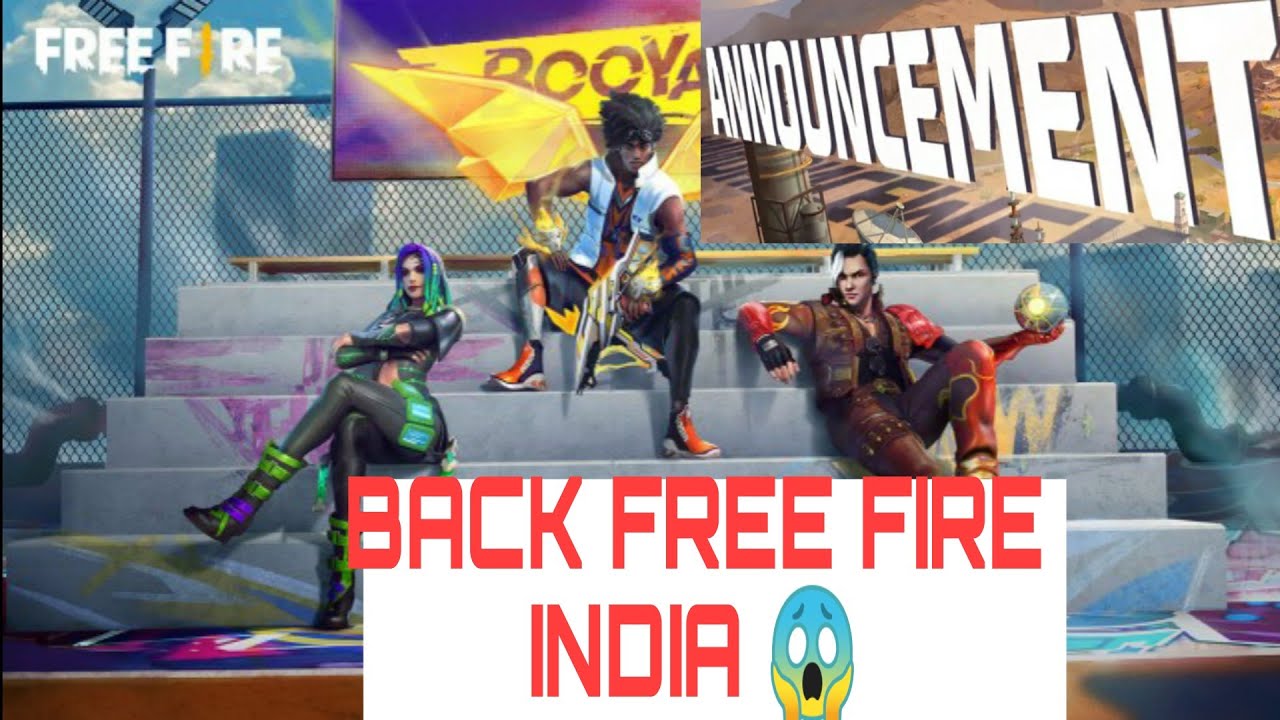 Garena is bringing the thrill back! Free Fire returns to India as 'Free Fire  India,' exclusively for Indian players on September 5.…