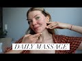 Daily face massage  natural facelift