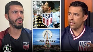 Should the USMNT prioritize the Copa America or the Olympics? With @herculezg10