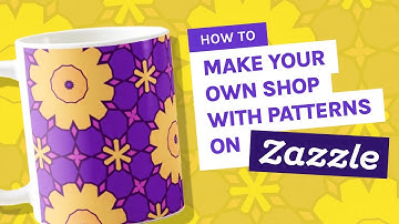 How I set up my first Zazzle store (with pattern products)
