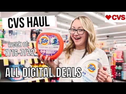 CVS DIGITAL DEALS (7/16-7/22) couponing on a budget with a low out of pocket!