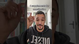 4 Supplements For The Temporary Relief Of Constipation