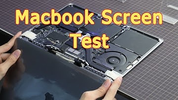 How We Test Macbook Screen with Top Cover | Physical, Display, Cameras, Auto-Brightness etc.