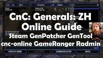 Command & Conquer: Generals Zero Hour online multiplayer guide - GenTool CNConline gameRanger Radmin
