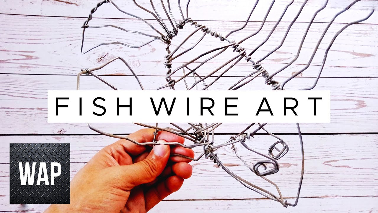 How to Make Fish Wire Sculpture Art for Beginners