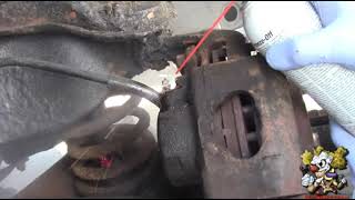 How to unseize a brake bleeder screw