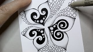Drawing Zentangle – TAMISOLO