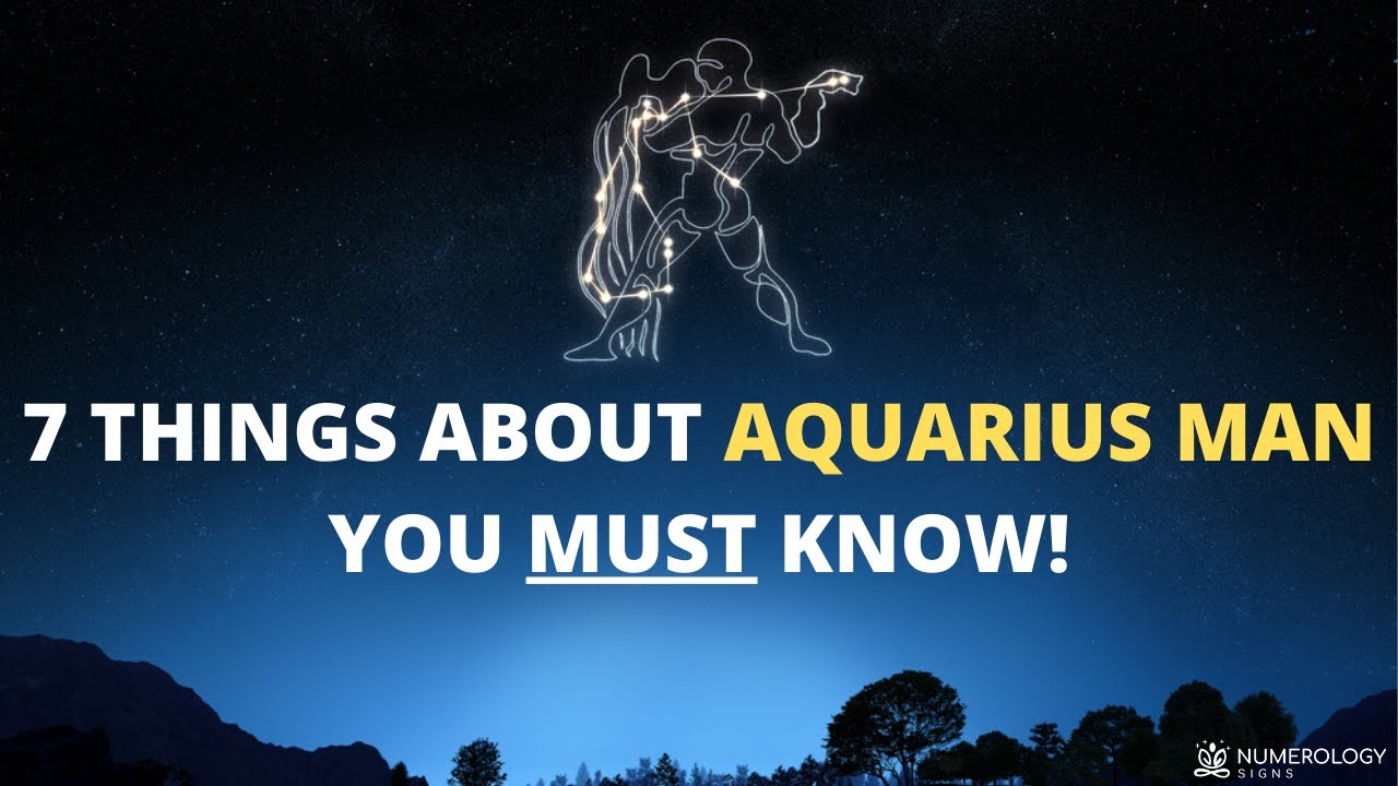 Aquarius Man Traits - 7 Things About Aquarius Man You Must Know! - YouTube