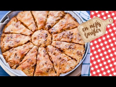 Kolay El Açması Börek ( Oklavasız Börek Tarifi)  Www.ennefistarifler.com