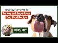 Nutritious homemade dog food recipe