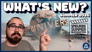Whats New at Universal Orlando for Summer 2026? (Spielberg Summer, New Food, and Jaws)