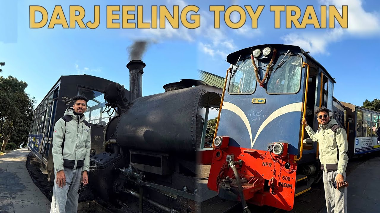 My first experience on the Darjeeling Toy Train 🚂 :Is it Worth It?😱 The Queen of hills🤗 #darjeeling 