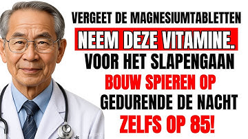 Vergeet magnesium: neem deze 2 vitamines ’s avonds om spieren tijdens je slaap weer op te bouwen