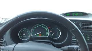 SAAB 9-3 1.8t 2006 COLD START 