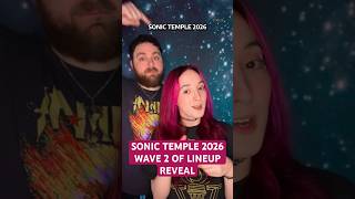 WAVE 2 OF YOUR #SonicTemple 2026 LINEUP ANNOUNCEMENTS IS HERE 🤘🔥 #metalcore #metalhead #music