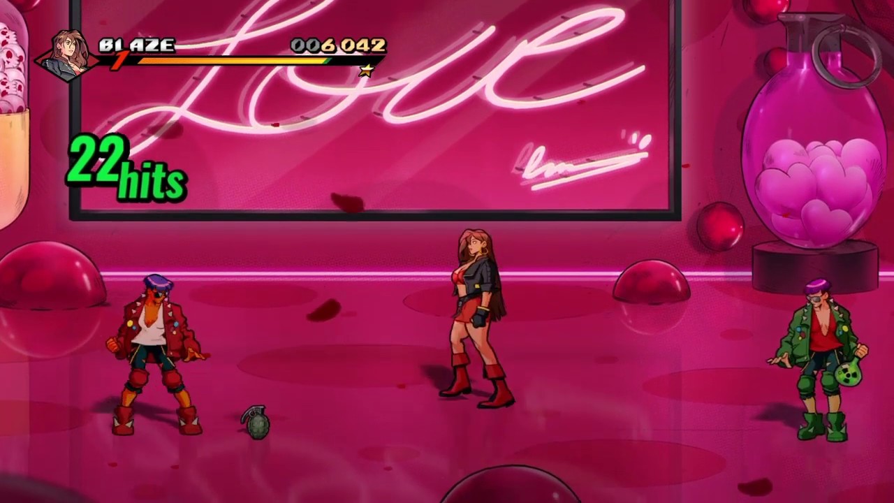 Streets Of Rage 4: Art Gallery, Hard Difficulty, Blaze (S Rank) - No Commentary