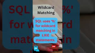Mastering Wildcard Matching in SQL: 60 Seconds to Data Discovery! #shorts