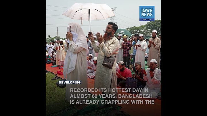 Dhaka Records Hottest Day In Almost 60 Years | Developing | Dawn News English