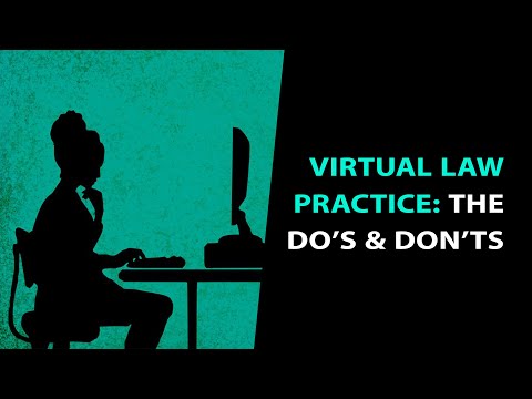 How To Run a Virtual Law Firm and Work Remotely Efficiently