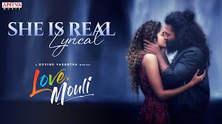 She Is Real Lyrical Video | Love Mouli | Navdeep, Pankhuri | Anantha Sriram | Govind Vasantha Image