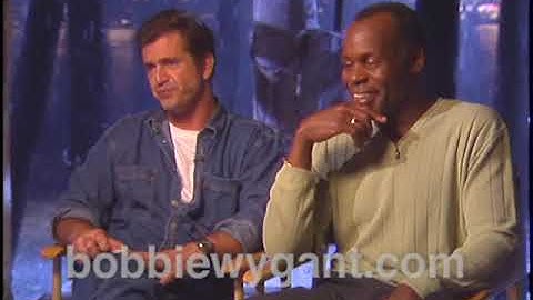 Mel Gibson & Danny Glover "Lethal Weapon 4" 1998 - Bobbie Wygant Archive