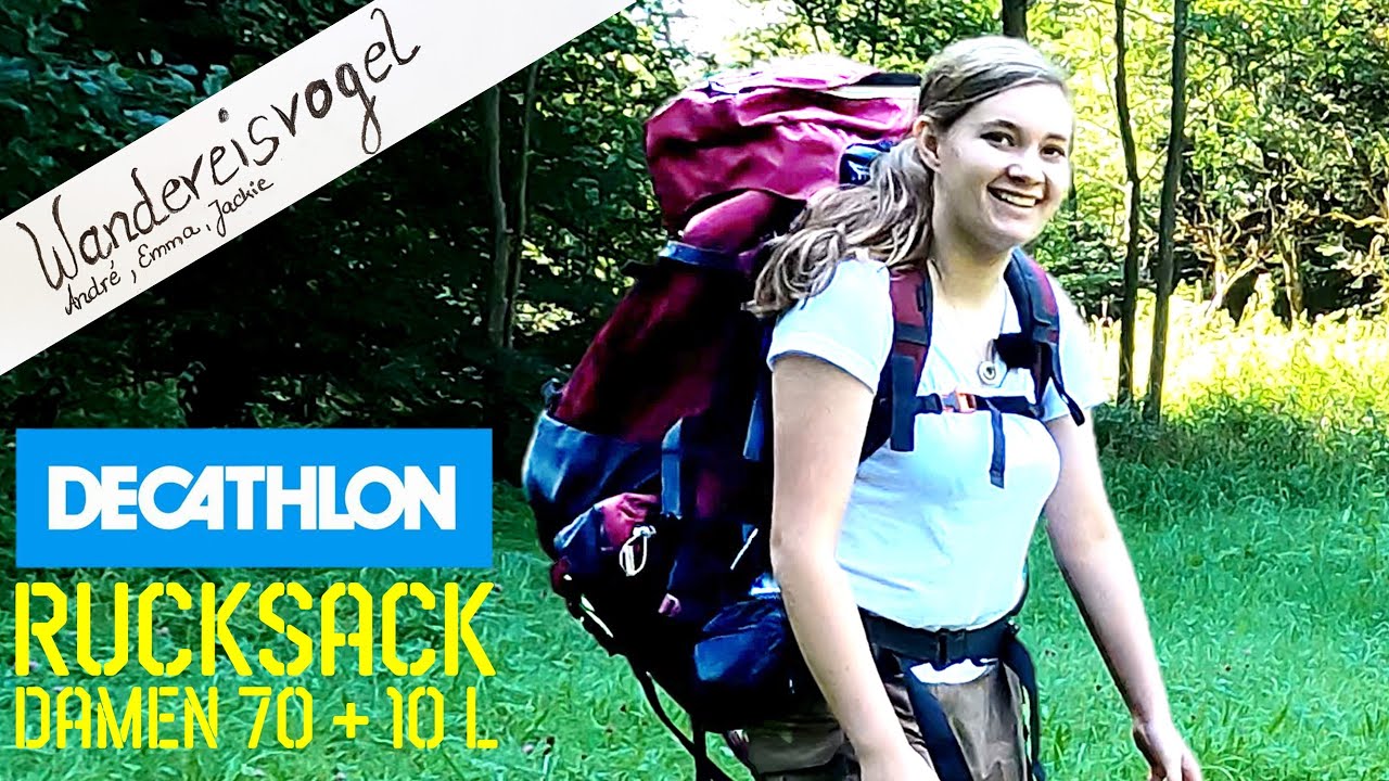DECATHLON SIMOND MT900 Symbium Trekkingrucksack / Wanderrucksack fr Damen  -Review + Bericht
