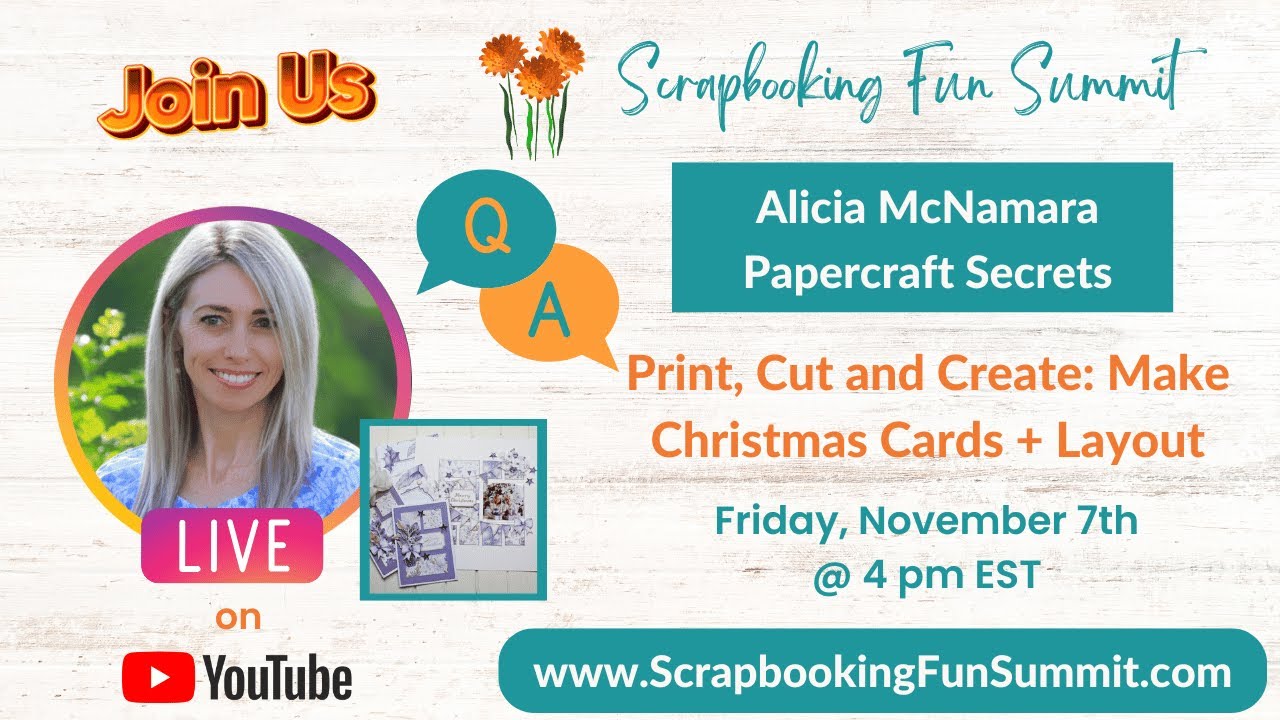 Алисия Макнамара: вопросы и ответы в прямом эфире – Осенний саммит по скрапбукингу 2025 года