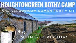 Houghtongreen bothy camp, and a Roman Fort ruins.
