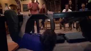MAGOG vs. AGOG      table climbing at new year party 2015