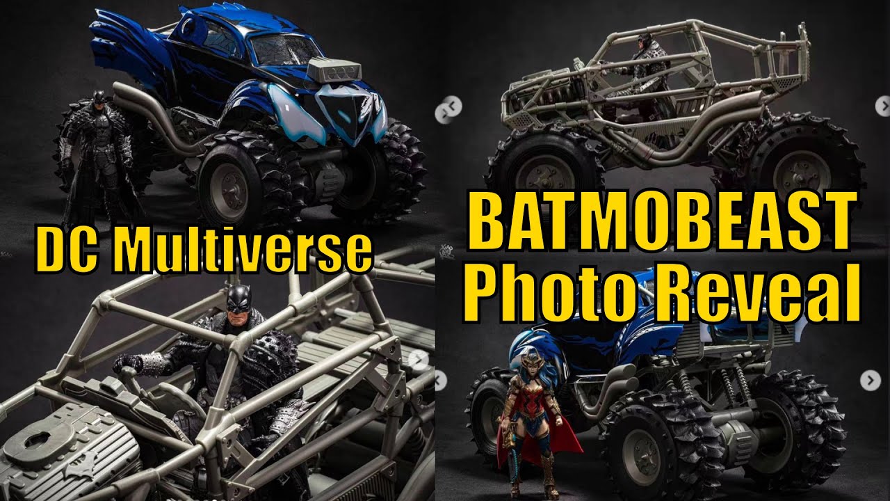Batmobeast Photo Reveal, DC Multiverse, Dark Knights Death Metal, DC  Comics