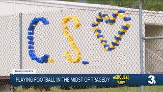 Oscar Smith football pays tribute to Claude Stafford Jr., Tiger alum and booster