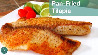 How to make easy Crispy Pan-Fried Tilapia Recipe