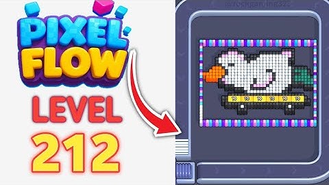 Pixel Flow Level 212 Walkthrough