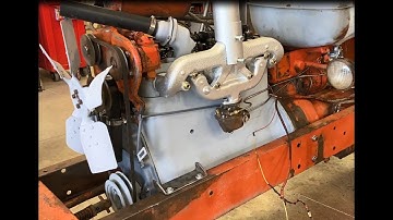 Allis Chalmers WD Engine 1st Start after Rebuild Part 40