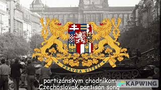 Partizánskym chodníkom (Czechoslovak partisan song)