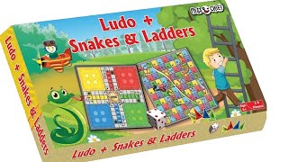 Unboxing Ludo Snakes & Ladders game | Ludo Snake & Ladder Game Unboxing | Classic Board Game Review screenshot 3