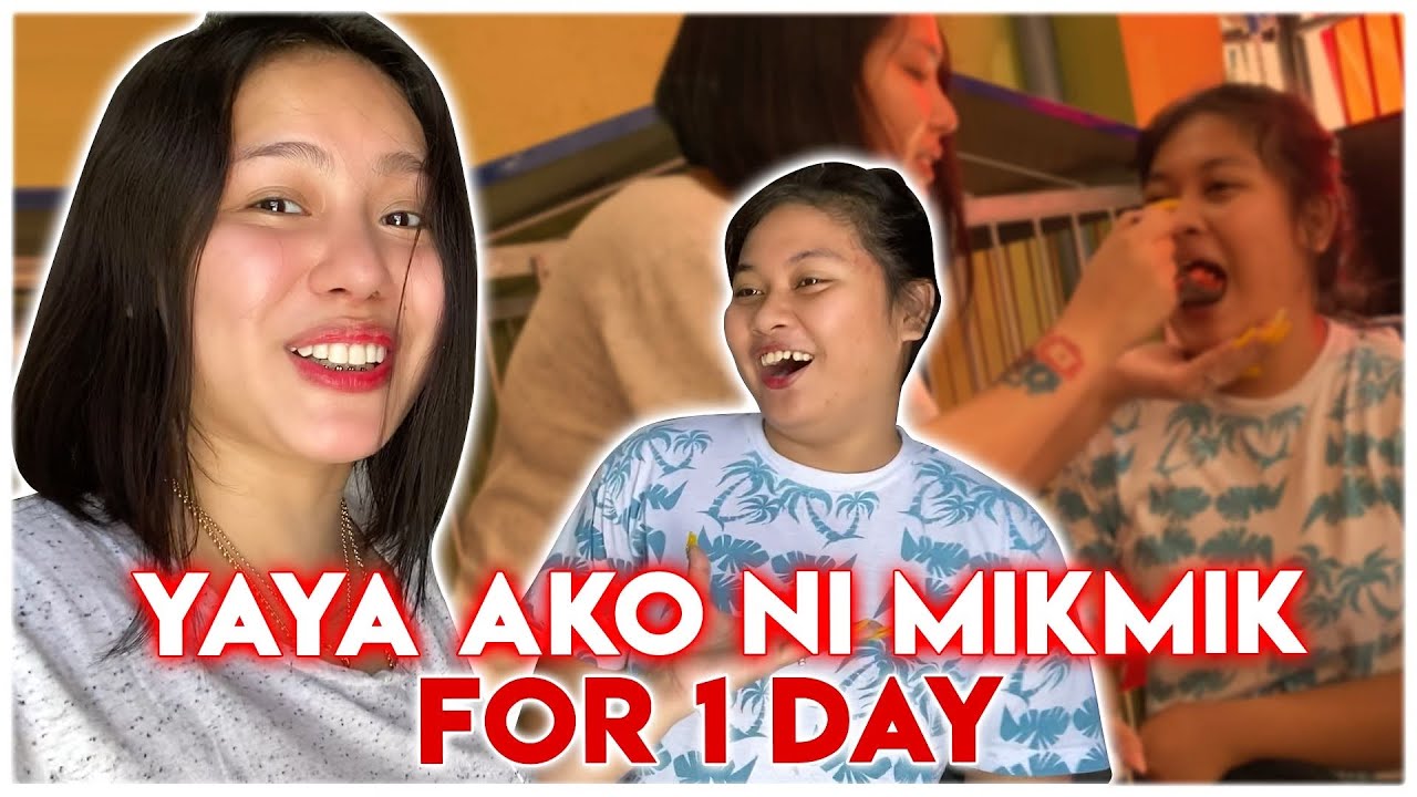 YAYA AKO NI MIKMIK FOR 1 DAY | BY TONI FOWLER - YouTube