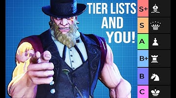 Tier Lists and You!