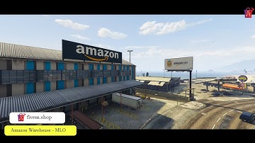 FiveM Amazon Warehouse MLO | FiveM Amazon MLO  #fivem #amazon