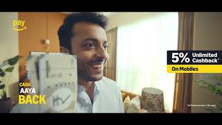 5% Unlimited cashback with Amazon Pay ICICI Bank Credit Card