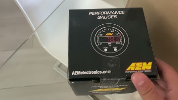 AEM OBD11 ( P3 Style ) Gauge For My Mk6 Jetta ( UNBOXING )