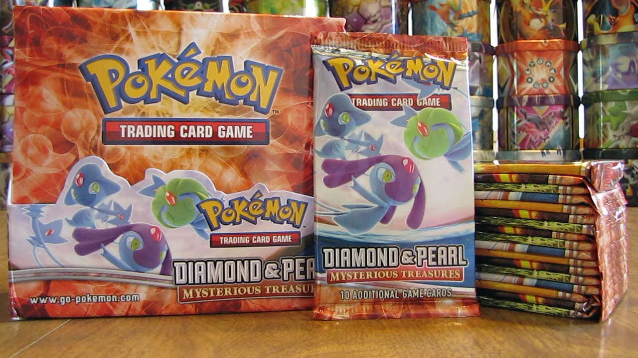 POKEMON DIAMOND /& PEARL MYSTERIOUS TREASURES BOOSTER PACK