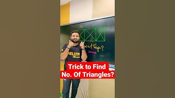 Trick for number of Triangles | Tricks for maths | Super tricks for Maths |Maths Short trick #shorts