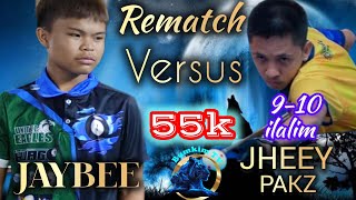 JAYBEE SUCAL ang paghihiganti nag batang KMJS 🆚 JHEEY PAKZ 9,10 ilalim Ten Ball, Money Game