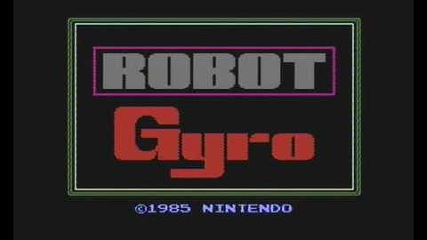 Robot Gyro Nintendo NES PAL Version