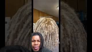 He Bleached His Dreads Blonde & This Happend 🤦🏽‍♂️