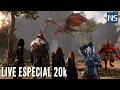 Live Especial dos 20k - Witcher, Diablo, Solasta, LOTR, MH Stories 3, SNES