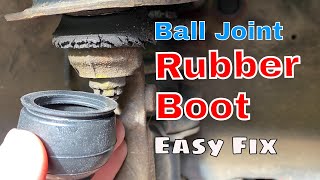 Ball Joints Rubber Boot Easy Fix | Japanese Made Cars