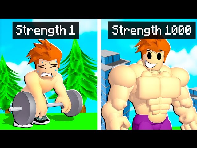UPGRADING CHOP TO THE STRONGEST MAN IN ROBLOX