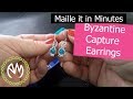 Chain Maille Tutorial - Byzantine Capture Earrings